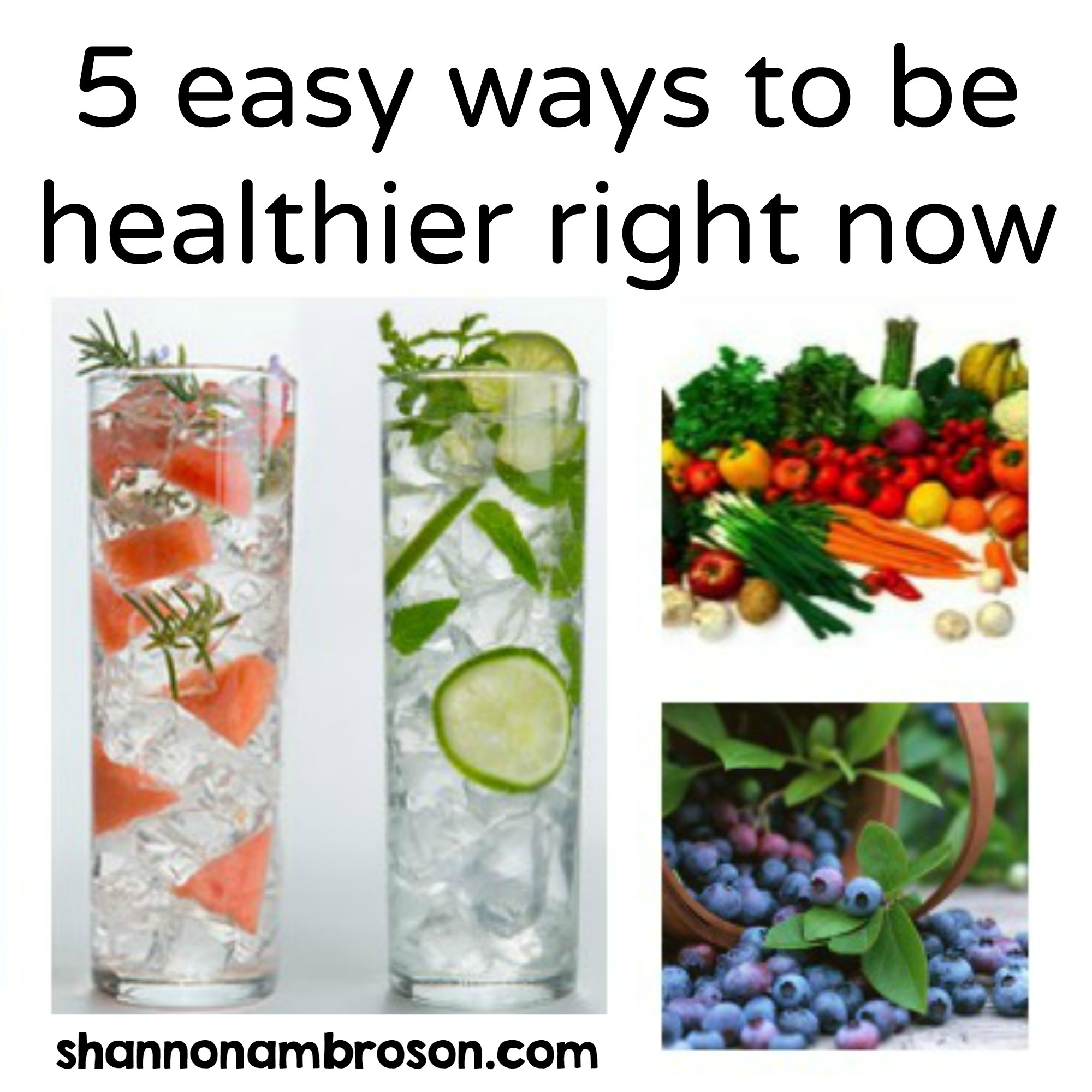 Be Healthier Now, Part 2