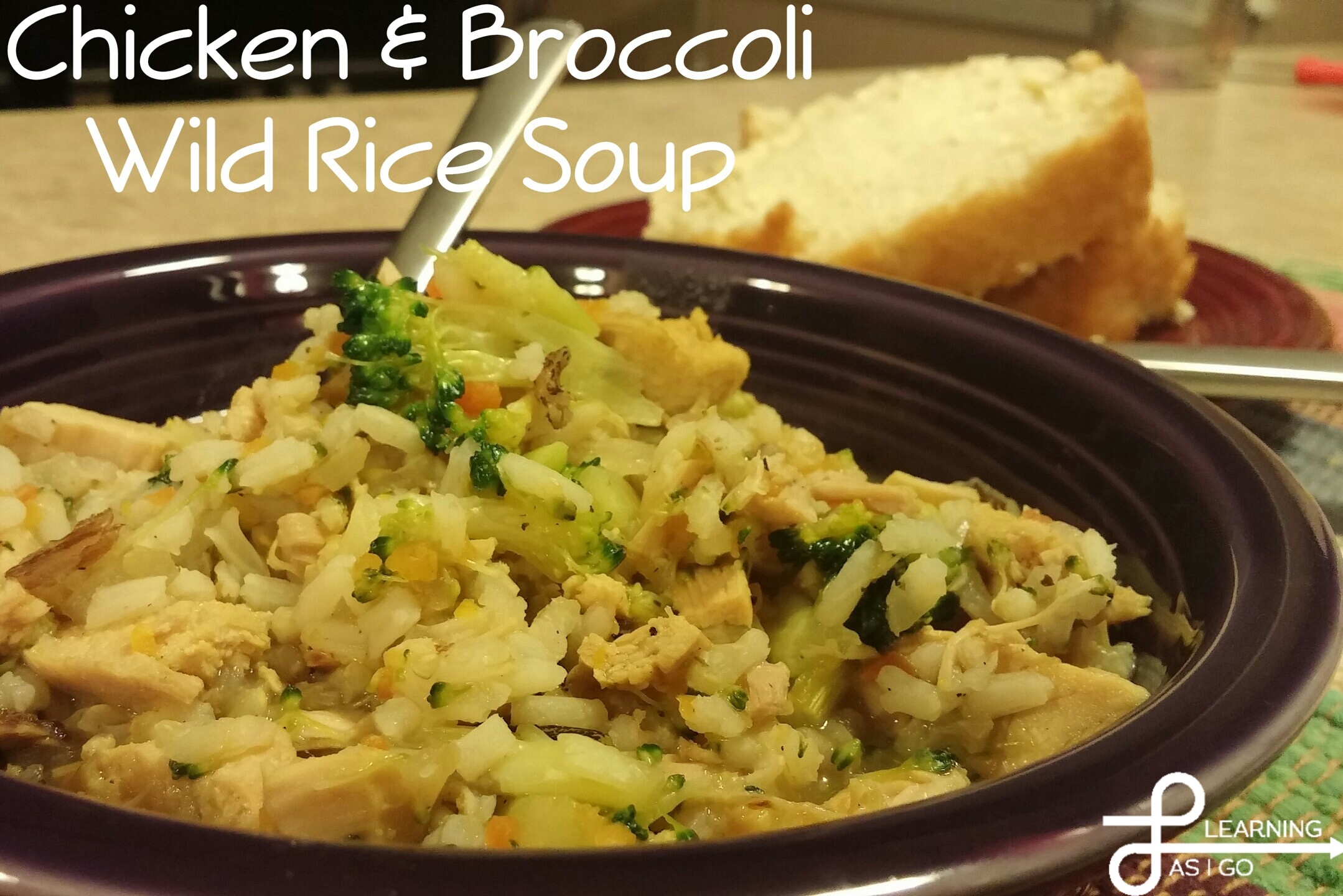 Chicken & Broccoli Wild Rice Soup