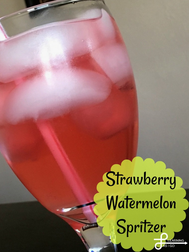 Strawberry Watermelon Spritzer – 2 Ways