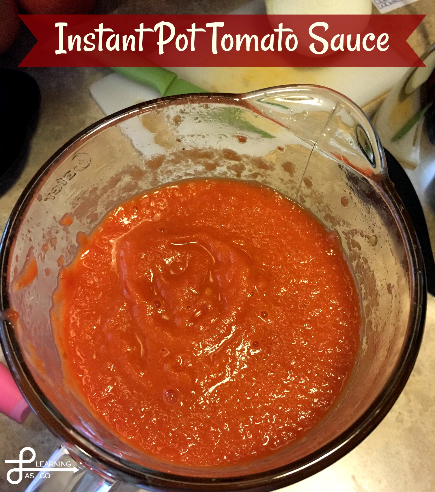 Easy Instant Pot Tomato Sauce