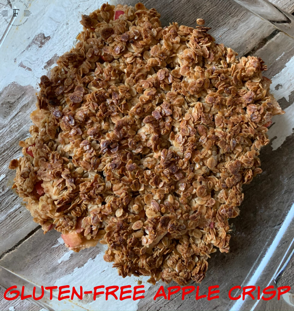 gluten-free apple crisp