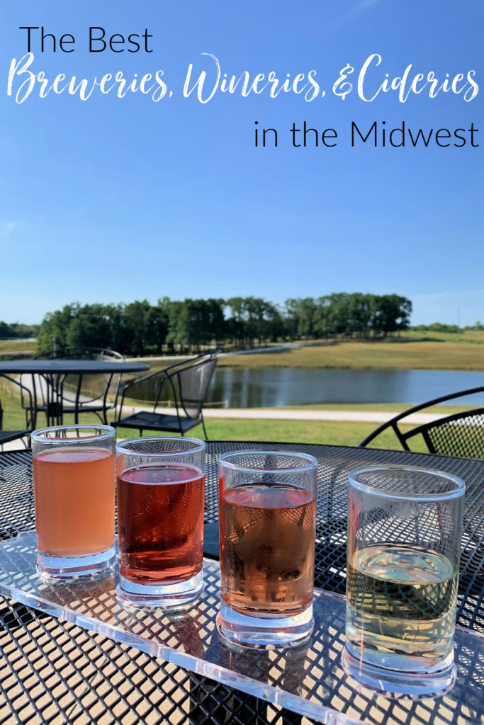 breweries wineries cideries in the Midwest