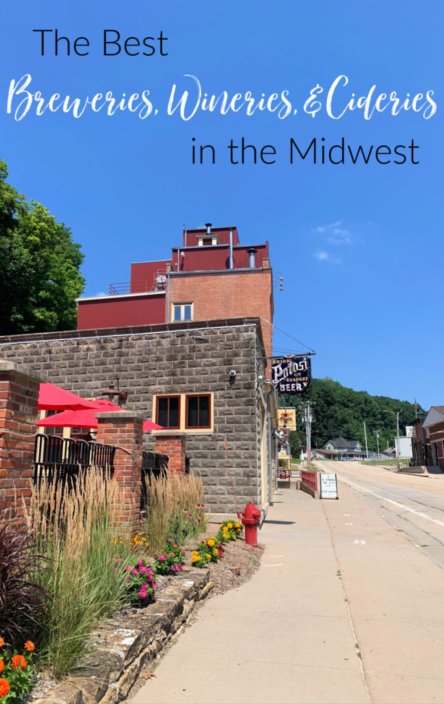 breweries wineries cideries in the Midwest