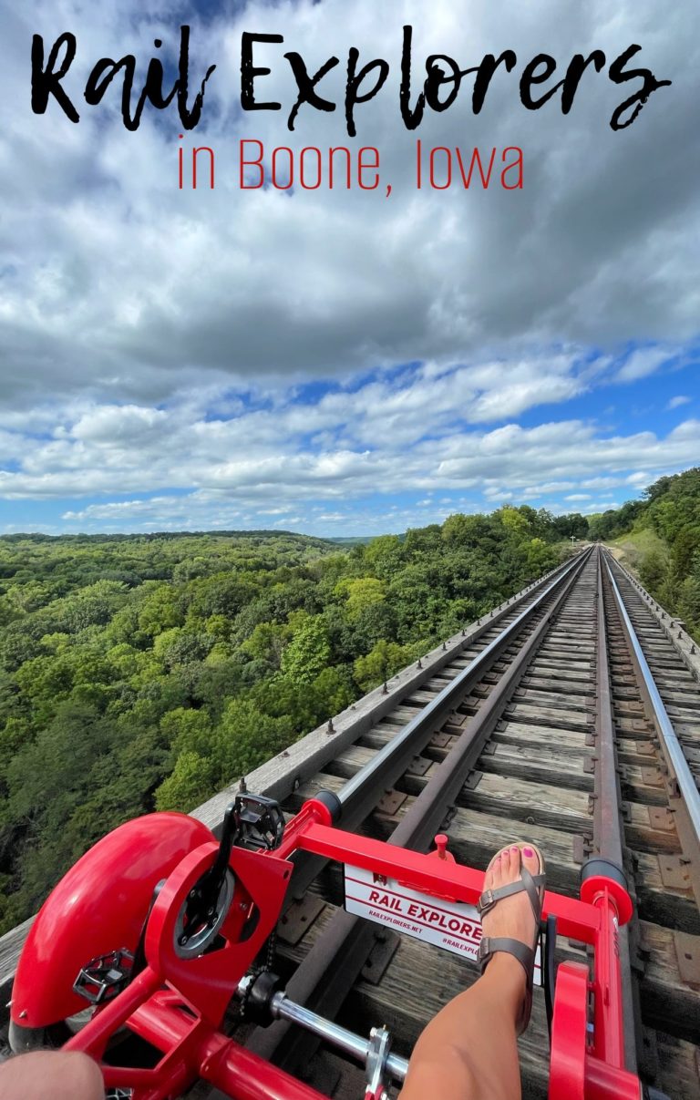 Rail Explorers in Boone, Iowa A Fun Time Flint & Co